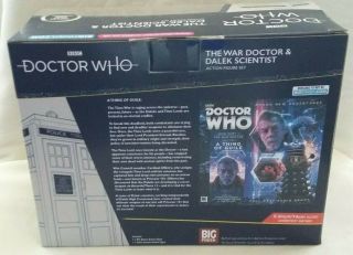 2020 BBC Doctor Who The War Doctor,  Dalek Scientist Action Figure Set 3