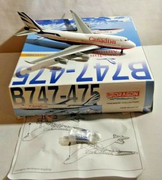 Dragon Wings Premiere 1:400 Scale Boeing 747 - 475 - Canadian Airlines - 55132