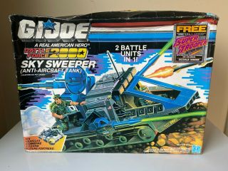 Gi Joe Hasbro 1987 Battle Force 2000 Sky Sweeper Mib Box Beat Up