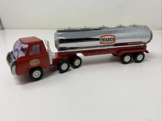 Buddy L Texaco Mack Truck Semi Tractor Trailer Fuel Tanker Vintage Toy 70s 80s