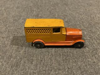 Tootsietoy Gm Series Car 6006 Orange & Red Buick Delivery 1927 - 1933
