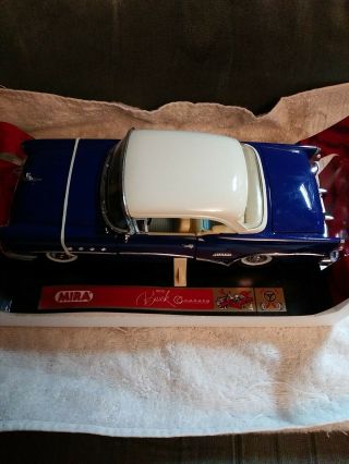 Mira Solido 1955 Buick Century 1:18 Diecast Metal Car No Box Blue G1