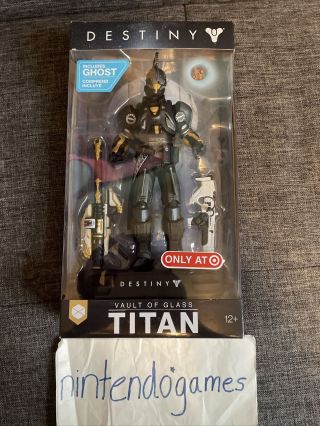Mcfarlane Toys Destiny 2 Vault Of Glass Titan Target Exclusive Amduat Ink Figure
