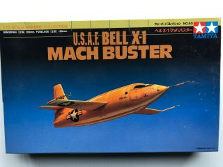 Tamiya 60740 Aircraft Model 1/72 Airplane Usaf Bell X - 1 Mach Buster Scale Hobby