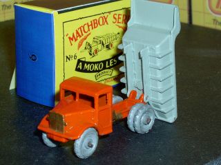 Matchbox Moko Lesney Euclid Quarry Truck 6 A1 Mw F - C Sc2 Vnm Crafted Box
