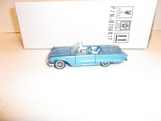 Franklin 1958 Ford Thunderbird Blue 1/43 Scale Die Cast