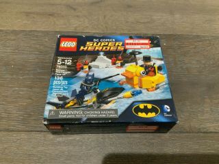 Lego Dc Comics Heroes 76010 Batman The Penguin Face Off