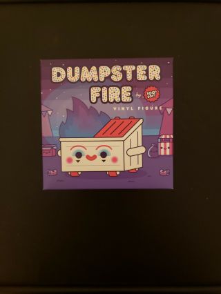Dumpster Fire Dumpo The Clown Vinyl Figure 100 Soft 2020
