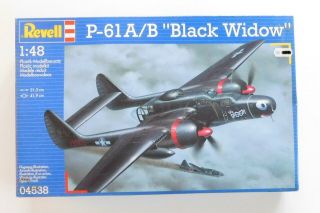 1/48 Revell 04538 - Northrop P - 61 A/b " Black Widow " - Complete