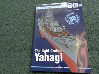 Kagero 16036 - Ww2 Japanese Light Cruiser Yahagi,  Drawings In 3d,  Book