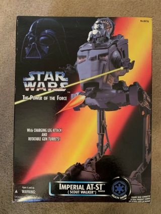 Imperial At - St Scout Walker - Star Wars Power Of The Force - Kenner - 1995 -