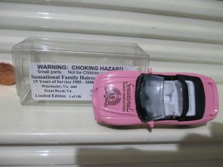 Matchbox 2000 Sensational Haircutters Pink Ford Mustang Cobra In Excllnt Box