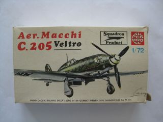 1|72 Model Plane Aer.  Macchin C.  205 Veltro Supermodel D12 - 2962