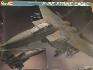 Vintage Revell 1:32 F - 15e Strike Eagle Parts Kit 4719 Missing Canopy
