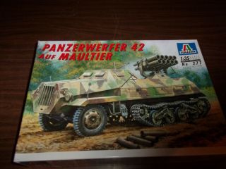 Italeri 1/35 Panzerwerfer 42 Auf Maultier Armor Plastic Model Kit