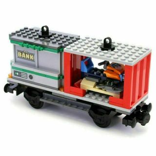 Lego Eisenbahn Container - Güterwaggon Aus 60198 Unbespielt Unaufgebaut
