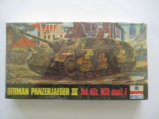 1|72 Model Tank German Panzerjaeger Iv Sd.  Kfz.  162 Ausf.  F Esci D12 - 2374