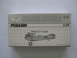 1|72 Model Plane Phonix D - I Scout Pegasus D12 - 1971