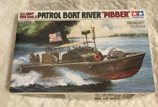 Tamiya 1/35 Us Navy Pbr 31mk.  Ii Patrol Boat River Pibber Model Ship Kit 35150