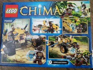 Lego 2013 Legend of Chima set 70002 Lennox ' s Lion Attack; Retired and 2