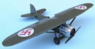 Dewoitine D.  21,  Latvian Air Force 1927a,  Scale 1/72,  Hand - Made Plastic Model