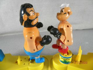 Popeye VS Brutus KNOCKDOWN - KNOCKOUT Boxing Game Vintage 1981 2