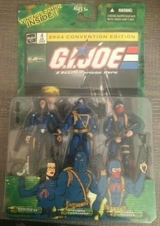 Gi Joe Baroness Cobra Commander / Trooper Convention Edition Figure 2004 Hasbro