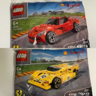 Lego Ferrari 512s / Shell Helix 40193 & Lego Ferrari Car F12berlinetta