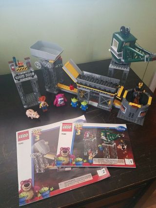 Lego 7596 Toy Story 3 Trash Compactor Escape 100 Complete W/ All Figures