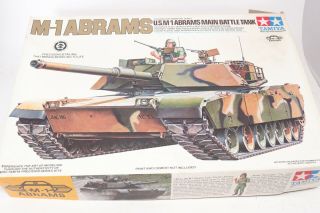 Tamiya M - 1 Abrams Main Battle Tank Model Kit 1/35 Open Box Mm - 224a