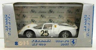 Brumm Models 1/43 Scale Diecast S014 - Ferrari 330 P4 Hp450 25 Le Mans 1967