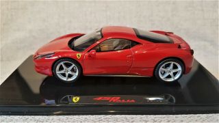 (extremely Rare) 1/43 Ferrari 458 Italia By Hot Wheels Elite (mib)