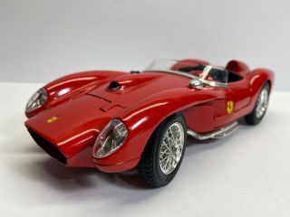 Burago 1:18 Scale 1957 Ferrari 250 Testa Rossa Red Loose Diecast No Reserv