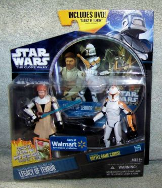 Hasbro Star Wars Clone Wars Dvd Set 1 2 Legacy Of Terror