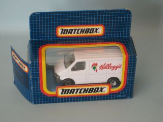 Matchbox Ford Transit Van Kellogg 