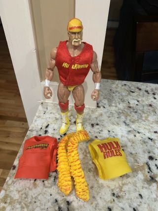 Wwe Mattel Elite Custom Hulk Hogan Wrestling Figure Defining