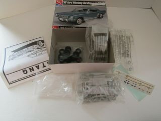 Amt Car Model Kit Parts Kitbash 1:25 1966 Ford Mustang Hardtop