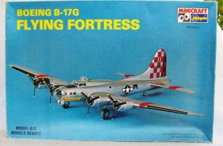 Minicraft/hasegawa 1/72 - Boeing B - 17g Flying Fortress Bomber Aircraft Kit