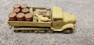 German Army Ww Ii Half Track Supply Truck 5 " Adult Hand Painted For Diorama