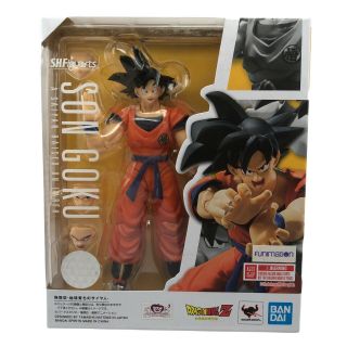 Bandai S.  H.  Figuarts Son Goku A Saiyan Raised On Earth Dragon Ball Figure