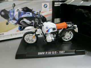 Official Licensed Product - Bmw Motorrad - R 80 G/s 1987 - 1/24 Mini Bike - C4