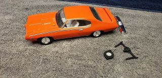 Vintage 1969 Pontiac Gto The Judge In Orange 1/24 Scale Adult Build - Up