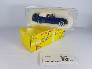 Rio 43 - Lincoln Continental 1941 - Blue - 1:43 Scale Model