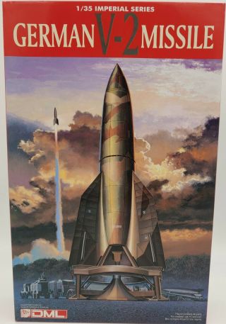 Dml V - 2 German Missile Rocket 1/35 Scale Model Kit 9002 Bags