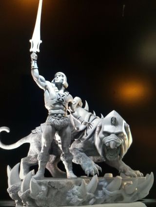 He - Man Statue 3d Printed Model Kit