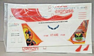 1/144 Two - Six Decals 144 - 202 Air India Express Boeing 737 - 800 In Package Rs