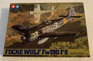 Tamiya 1/48 Focke Wulf Fw - 190 F - 8 Kit 61039
