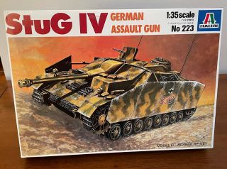 Italeri,  Stug Iv German Assault Gun,  1:35,  223,  Opened
