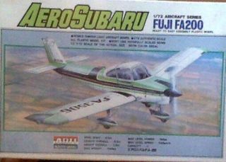 Arii Aero Subaru Fuji Fa200/cessna 172 Seaplane 1/72