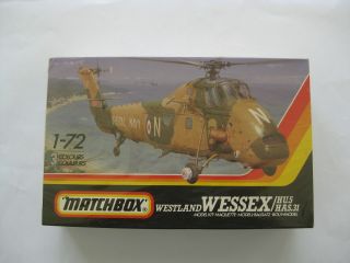 1|72 Model Helicopter Westland Wessex/ Hu.  5 Has.  31 Matchbox D12 - 2932
